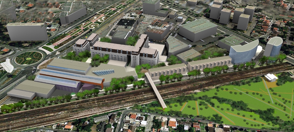 Render Vista General Ville de Bobigny
